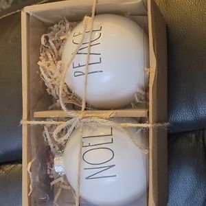 Rae Dunn 2019 Ornaments